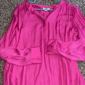 Hot pink blouse